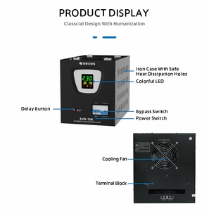 220/230VAC Relay loại sàn loại 15k AVR tự động điện áp ổn định cho nhà sử dụng bàn loại AVR - Product Image 3