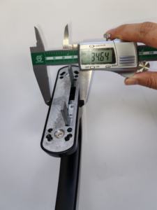 Poignée de fenêtre de crémone de fonte d'aluminium de multi-points de <span class=keywords><strong>levier</strong></span> de Melo, poignée d'accessoires de fenêtre de porte - Product Image 3