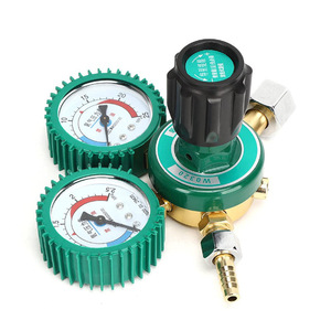Manomètre d'oxygène, manomètre d'acétylène, manomètre de propane, manomètre d'argon, manomètre d'azote, réducteur de pression, anti-vibration tout en cuivre - Product Image 5