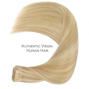 Large Stock High Quality Double Sided Virgin Remy European Human <b>Hair</b> <b>Curly</b> <b>Tape</b> <b>Extensions</b> All Colors Compatible-Amygirl Brand - Product Image 6