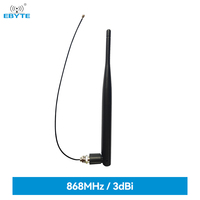 Antenne flexible en forme de bâton de colle EBYTE ODM TX868-JKS-IPX20 868 MHz 3,0 dBi Module RF sans fil Antenne de communication