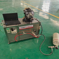 ODMT masque facial appareil respiratoire tissu 4000pa 10000 mm/s testeur de perméabilité à l'air retour de données électronique réglage dynamique