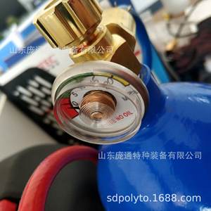 Válvula de Control de Calibre Pequeño de Construcción Totalmente en Cobre, Válvula de Oxígeno para Soldadura de Gas con Perilla de Aluminio, Herramienta de Soldadura de Oxígeno - Product Image 5