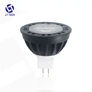 景观照明5W MR16 led灯SMD GU5.3 MR16 LED灯泡可调光50w卤素更换用于向上照明聚光灯的路径灯