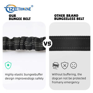 Mazon-cinturón de seguridad ajustable para mascotas, correa de seguridad para vehículos, superventas - Product Image 3