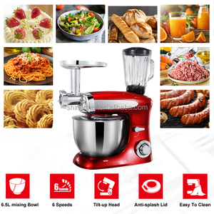 Máy Trộn Đứng Đa Năng 5 Trong 1 Máy Nhào Máy Trộn Thức Ăn Bột Điện Kèm Máy Xay Trái Cây Máy Xay Thịt - Product Image 2