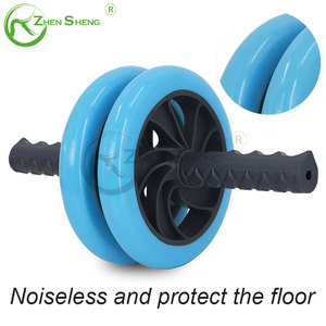 Zhensheng ejercicio a granel Core Color púrpura 37,5 cm músculos abdominales <span class=keywords><strong>AB</strong></span> rueda para principiantes <span class=keywords><strong>Abs</strong></span> silencioso y proteger el suelo - Product Image 4