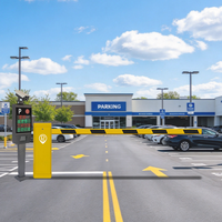 Barrière intelligente de reconnaissance de plaques d'immatriculation DC tout-en-un : Machine de contrôle d'accès automatique des véhicules pour parking résidentiel