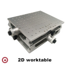 Table de travail 2D 3D pour machine de marquage laser à fibre, laser UV, laser CO2