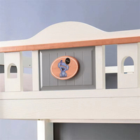 Lits superposés pour enfants en bois de haute qualité avec toboggan armoire échelle armoires enfants lits superposés Double couche lits pour enfants vente chaude
