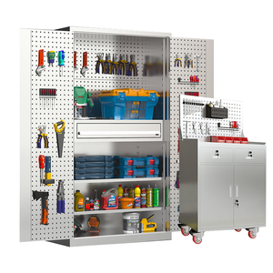 Armoire à outils d'<span class=keywords><strong>atelier</strong></span> à double porte pour le stockage et l'organisation des pièces Personnalisable OEM Pris en charge - Product Image 2