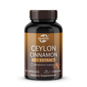 Capsules de cannelle de Ceylan OEM/ODM très vendues, complément de cannelle pour hommes et femmes, antioxydant, énergie, soutien cardiaque et métabolique - Product Image 1
