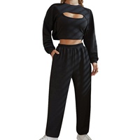 En satmak 3 parça koşu setleri Walf çekler spor giyim eşofman moda seksi eşofman kadınlar için kadın bayanlar
