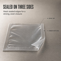 Sacs sous vide commerciaux PA PE Nylon à trois soudures latérales, pochettes transparentes, impression personnalisée, directement de l'usine