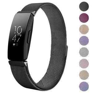 Milanese de acero inoxidable banda de reloj para <span class=keywords><strong>Fitbit</strong></span> inspirar y <span class=keywords><strong>Inspire</strong></span> <span class=keywords><strong>HR</strong></span> <span class=keywords><strong>Pulsera</strong></span> reloj <span class=keywords><strong>pulsera</strong></span> inteligente - Product Image 3