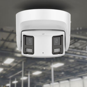 Hik İngilizce sürüm DS-2CD2387G2P-LSU/SL 8MP çift objektif Full renk PoE IP Dome kamera geniş açı dahili mikrofon hoparlör - Product Image 6