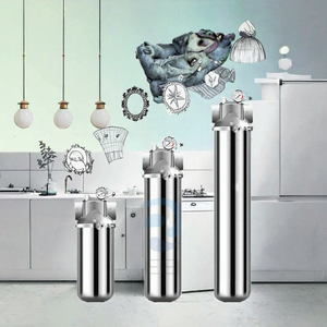 Appareil de traitement de l'eau manuel extérieur Cheero Industrial, boîtier en acier inoxydable, préfiltre, équipement, débit de 10000 L/H - Product Image 3