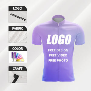 Darevie all'ingrosso da donna camicia da ciclismo estate sublimazione rapida asciugatura della bicicletta Jersey stampa coppie da corsa <span class=keywords><strong>abbigliamento</strong></span> da ciclismo - Product Image 2