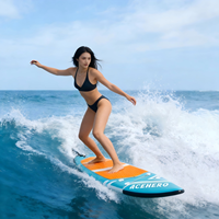 Stand-up paddleboards (SUP) gonflables en PVC de qualité militaire supérieure, directement de l'usine, configuration 3 ailerons, noyau Drop Stitch, polyvalents pour toutes les activités nautiques