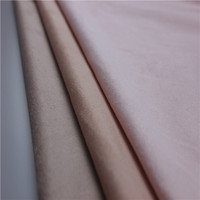 90% polyester 5% spandex 200gsm tricot Soie courtepointe tissu en daim