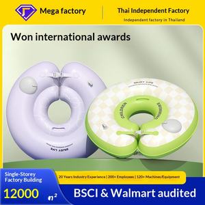 Nouvelle bouée de natation pour bébé en forme de dessin animé, bouée gonflable pour enfants, bouée de cou, bouée de sauvetage, protection de l'environnement, PVC - Product Image 5