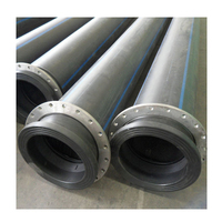 Tuyau de dragage en HDPE de qualité supérieure DN250 315 400 500 630 mm pour le pompage de sable et le refoulement de boue