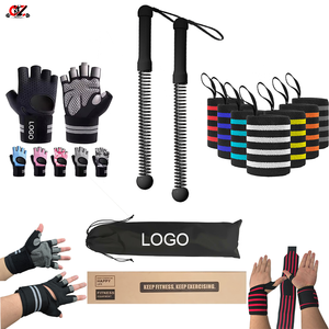 2026 Bestseller Sport PP+TPR+Steel Material Cordless Battle Rope Glove Pressure Wristband Free Matching Sports Set for Home Gym - Product Image 1