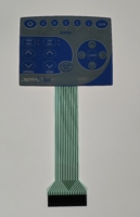 Electrónica inteligente Botón LED personalizado Teclado Panel de control Interruptor de membrana Etiqueta adhesiva Teclados y teclados Categoría de producto
