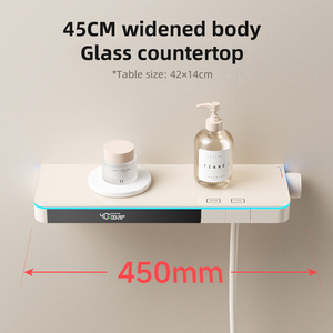 Di lusso 4-funzione termostatico <span class=keywords><strong>bagno</strong></span> doccia rubinetto intelligente Display digitale caldo freddo lucido soffione doccia-per <span class=keywords><strong>bagno</strong></span> di lusso - Product Image 5