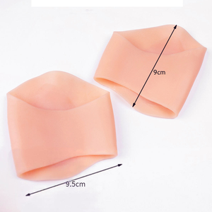 Cuscinetti a compressione invisibili in gel morbido per l'arco <span class=keywords><strong>plantare</strong></span>, fasce flessibili antiscivolo per alleviare la fascite <span class=keywords><strong>plantare</strong></span>, ideali per sneakers, sandali e <span class=keywords><strong>tacchi</strong></span> <span class=keywords><strong>alti</strong></span> - Product Image 5
