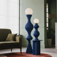 Lampadaire LED moderne en acier avec abat-jour métallique, lumière blanche neutre 4100K, couleur modulable, grande taille, étanche, intensité variable, pour entrepôt