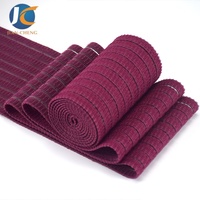Bande élastique respirante en polyester et latex de 11,5 cm pour soutien médical, en soie de poisson creuse, pour ceinture de maintien lombaire