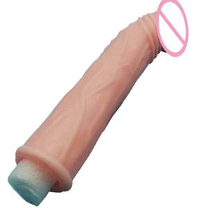 Manchon d'allongement du pénis en silicone magique lavable <span class=keywords><strong>pas</strong></span> <span class=keywords><strong>cher</strong></span>, invisible, réutilisable, préservatif rigide pour hommes - Product Image 3