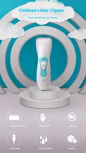 Dispositivo impermeabile per la rasatura dei capelli a basso rumore per bambini - Product Image 2