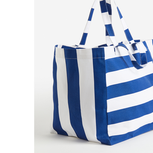 Bolsa de Compras Reutilizable de Lona de Algodón Resistente e Impermeable, Plegable, con Precio Comparativo - Product Image 3