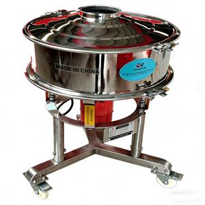 Máquina de cribado fino de alta frecuencia industrial para la clasificación y purificación de arena de sílice con malla de acero inoxidable - Product Image 1