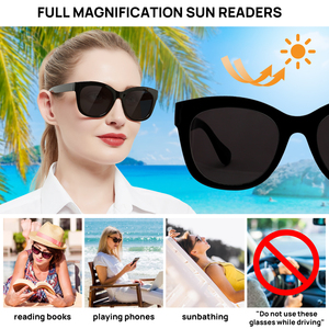 Gafas <span class=keywords><strong>de</strong></span> <span class=keywords><strong>Sol</strong></span> <span class=keywords><strong>de</strong></span> Lectura Extra Grandes para Mujer - <span class=keywords><strong>Lentes</strong></span> <span class=keywords><strong>de</strong></span> <span class=keywords><strong>Aumento</strong></span> Completo con Protección UV400, Gafas <span class=keywords><strong>de</strong></span> <span class=keywords><strong>Sol</strong></span> <span class=keywords><strong>de</strong></span> Moda - Product Image 5