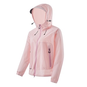 <span class=keywords><strong>Veste</strong></span> de sport d'été unisexe légère coupe-vent <span class=keywords><strong>softshell</strong></span> imperméable à séchage rapide protection UV respirante à manches longues - Product Image 1
