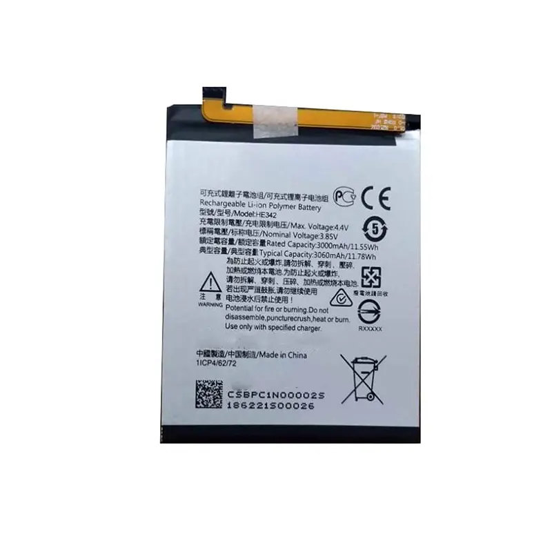 Low Price Mobile Phone Battery For Nokia 5.1 Plus Nokia 6.1 3.85V 3000mAh