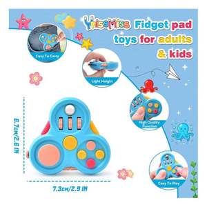 Jouets en métal de qualité supérieure avec puzzle coulissant en forme de couteau pour adultes, pour le soulagement du stress et la stimulation sensorielle, collection de fidgets EDC - Product Image 3