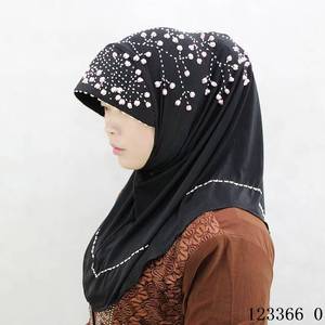 Nouveau Foulard Musulman Perlé Fait Main en Perles Malaisiennes Haut de Gamme pour Femme – Vente en Gros - Product Image 5