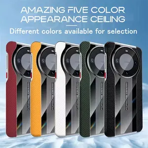 Fundas de armadura con textura de fibra de carbono a la moda para <span class=keywords><strong>Huawei</strong></span> Mate 60 50 40 30 Pro 50RS 40RS P60 50 40 Pro Honor Magic 5 90 Pro, funda dura - Product Image 2