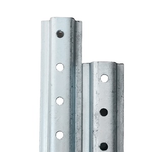 Palo a U in Metallo Zincato Anticorrosione per <span class=keywords><strong>Segnaletica</strong></span> Stradale e di Sicurezza - Product Image 2