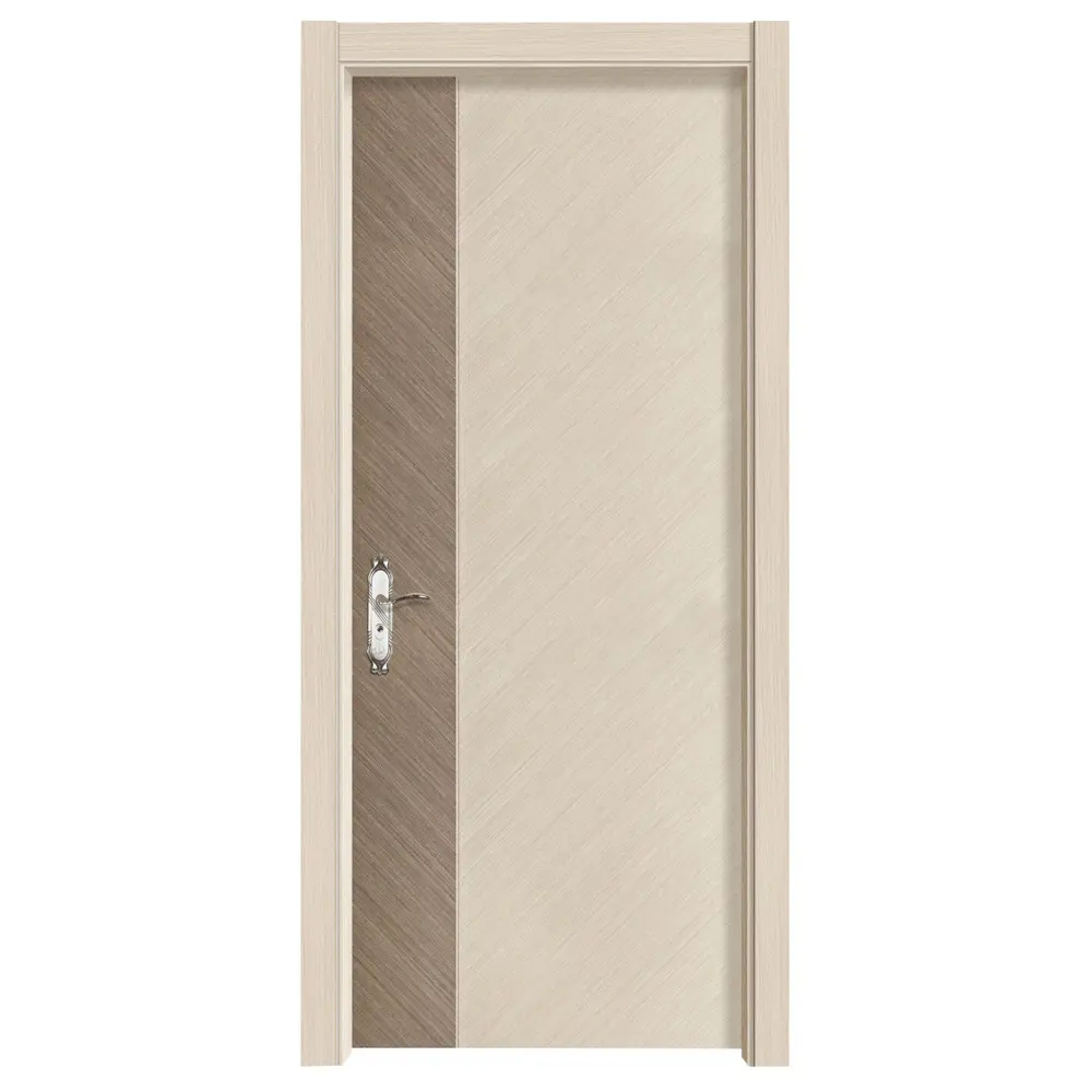 Nuova lista di lusso impermeabilizzante Villa isolamento acustico all'interno delle porte Comfort camera PVC porta Design