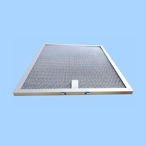 Panneau filtrant pour hotte de cuisine Filtstar, cadre en aluminium, taille personnalisée, maille estampillée pour la ventilation - Product Image 1