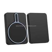 Batterie externe magnétique sans fil en aluminium 5000/10000mAh PD 20W Charge rapide Affichage LED Ultra Mince Portable Chargeur Type-C pour iPhone