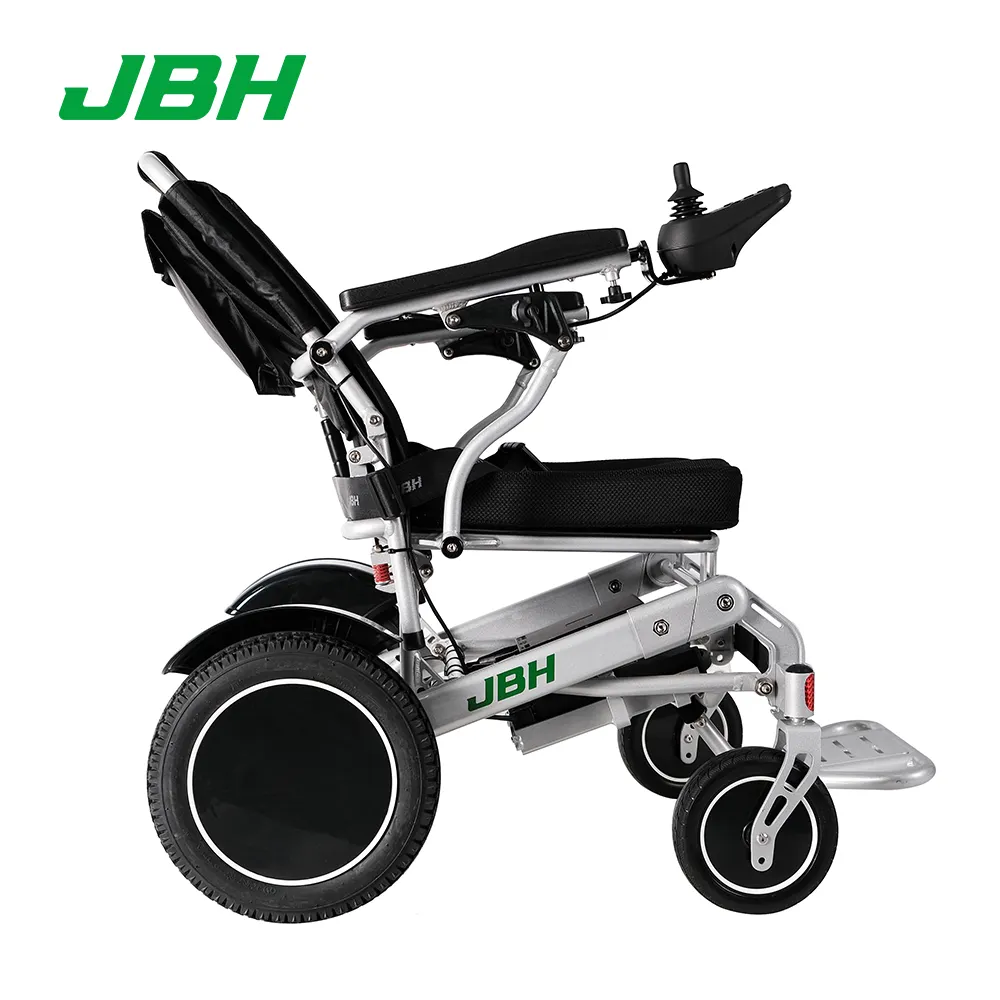 JBH D10D מכירה לוהטת מתקפל קל משקל כיסא גלגלים חשמליים קשישים