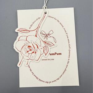 Hongxing Hang <b>Tag</b> Paper Clothing Label Custom Design Indoor Use Bags <b>Clothes</b> Home Textiles - Product Image 2