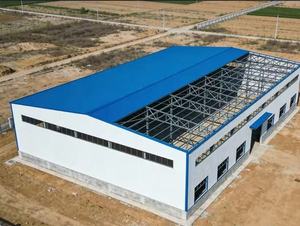 Prefabricated Steel Structure Building | Industrial Modern Workshop & Warehouse Factory for Sale - Product Image 1