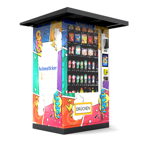 Ngoài trời Máy bán hàng tự động cho bia và chip tự động uống Máy bán hàng tự động với chức năng làm nóng - Product Image 3